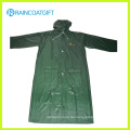 Erwachsene wasserdichte PVC lange Regenmantel Workwear Rvc-083